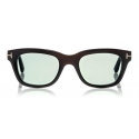 Tom Ford - Tom N.5 Sunglasses - Horn Frame Sunglasses - Black Horn - FT5439-P - Sunglasses - Tom Ford Eyewear