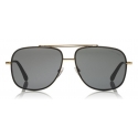 Tom Ford - Benton Sunglasses - Occhiali da Sole Stile Navigatore - Fumo - FT0693 - Occhiali da Sole - Tom Ford Eyewear