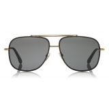 Tom Ford - Benton Sunglasses - Navigator Style Sunglasses - Smoke - FT0693 - Sunglasses - Tom Ford Eyewear