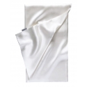by Dariia Day - Silk Pillowcase - Powder White - Bedding - Home - Mulberry Silk - Artisan Silk Pillowcase - Luxury