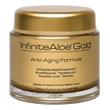 InfiniteAloe - Skin Care - Gold Anti-Aging & Microdermabrasion Formula - Creme Luxury Biologiche - Aloe Vera - Cruelity Free