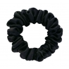 by Dariia Day - Nastro per Capelli in Seta - Nero Midnight - Fashion - Accessori - Seta Gelso - Nastro Artigianale - Luxury