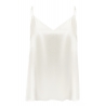 by Dariia Day - Silk Top - Powder White - Fashion - New Collection - Mulberry Silk - Artisan Silk Top - Luxury