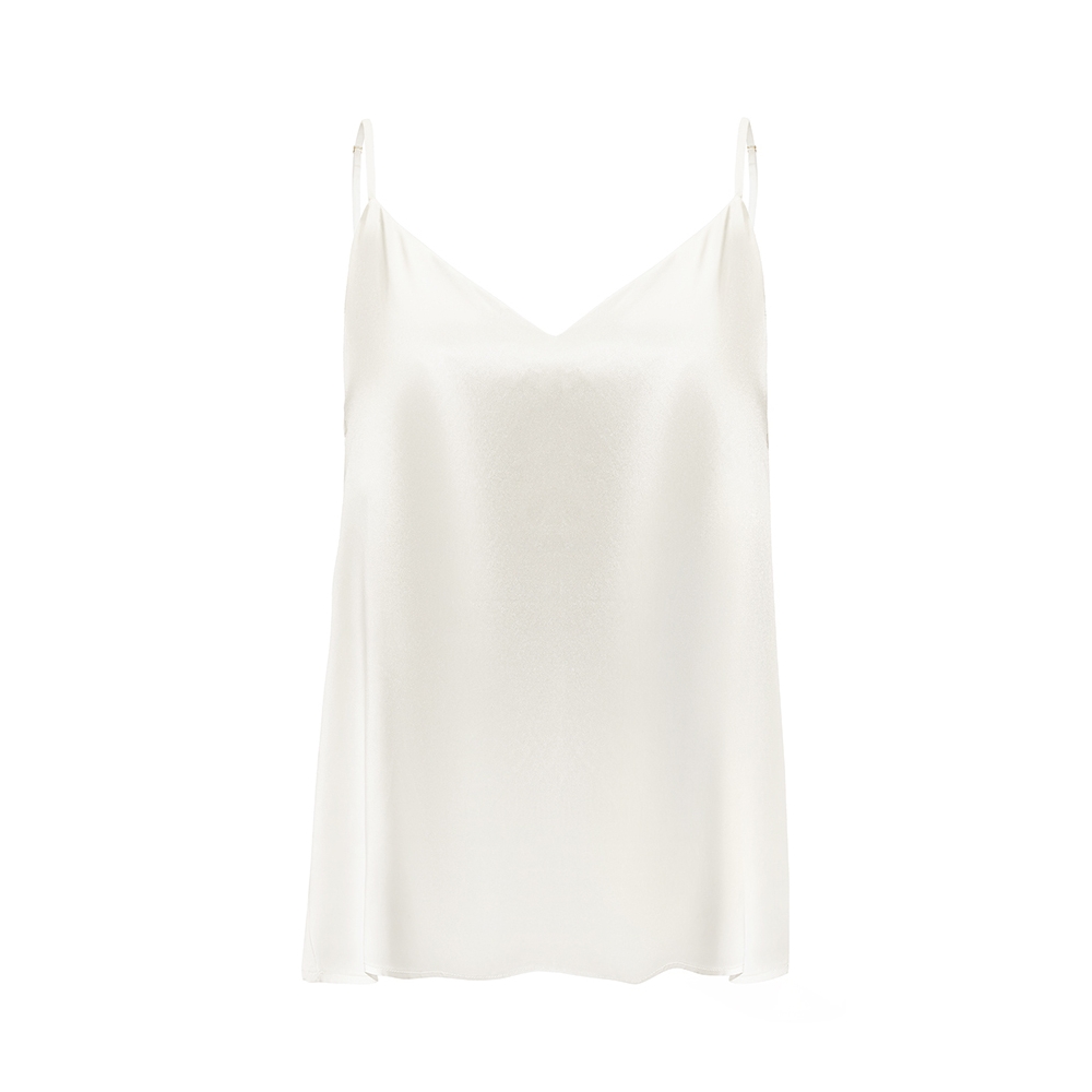 by Dariia Day - Silk Top - Powder White - Fashion - New Collection ...