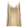 by Dariia Day - Top in Seta - Beige Francese - Fashion - New Collection - Seta Gelso - Top Artigianale - Luxury