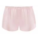 by Dariia Day - Silk Shorts - Blush Pink - Fashion - New Collection - Mulberry Silk - Artisan Silk Shorts - Luxury