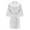 by Dariia Day - Veste in Seta - Argento Grigio - Fashion - New Collection - Seta Gelso - Veste Artigianale - Luxury