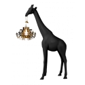 Qeeboo - Giraffe in Love XS - Black - Qeeboo Free Standing Lamp by Marcantonio - Lighting - Home