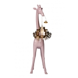 Qeeboo - Giraffe in Love XS - Dusty Rose - Qeeboo Free Standing Lamp by Marcantonio - Lighting - Home