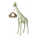 Qeeboo - Giraffe in Love XS - Sabbia Calda - Lampada da Terra Qeeboo by Marcantonio - Illuminazione - Casa