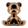 Qeeboo - Teddy Boy Lamp Metal Finish - Rame - Lampada da Tavolo Qeeboo by Stefano Giovannoni - Illuminazione - Casa
