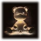 Qeeboo - Teddy Boy Lamp Metal Finish - Copper - Qeeboo Table Standing Lamp by Stefano Giovannoni - Lighting - Home