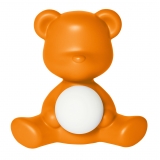 Qeeboo - Teddy Girl Rechargeable Lamp - Orange - Qeeboo Table Standing Lamp by Stefano Giovannoni - Lighting - Home