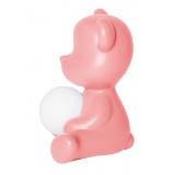 Qeeboo - Teddy Girl Rechargeable Lamp - Bright Pink - Qeeboo Table Standing Lamp by Stefano Giovannoni - Lighting - Home