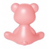 Qeeboo - Teddy Girl Rechargeable Lamp - Bright Pink - Qeeboo Table Standing Lamp by Stefano Giovannoni - Lighting - Home