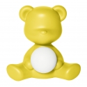Qeeboo - Teddy Girl Rechargeable Lamp - Giallo - Lampada da Tavolo Qeeboo by Stefano Giovannoni - Illuminazione - Casa