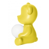 Qeeboo - Teddy Girl Rechargeable Lamp - Yellow - Qeeboo Table Standing Lamp by Stefano Giovannoni - Lighting - Home