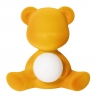 Qeeboo - Teddy Girl Rechargeable Lamp Velvet Finish - Oro Scuro - Lampada by Stefano Giovannoni - Illuminazione - Casa