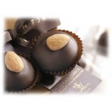 Vincente Delicacies - Classic Almond Cookies Covered With 70% Extra-Dark Chocolate - Cylindrical Box