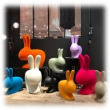 Qeeboo - Rabbit Chair - Dove Grey - Qeeboo Chair by Stefano Giovannoni - Furniture - Home