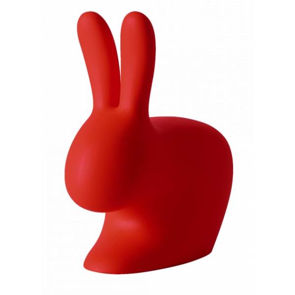 Qeeboo - Rabbit Chair - Red - Qeeboo Chair by Stefano Giovannoni - Furniture - Home