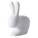 Qeeboo - Rabbit Chair Baby - Light Grey - Qeeboo Chair by Stefano Giovannoni - Furniture - Home