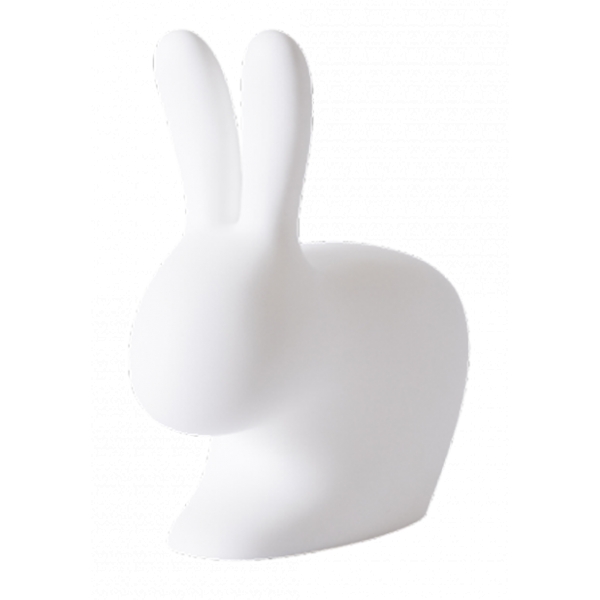 Qeeboo - Rabbit XS Doorstopper - Bianco - Qeeboo by Stefano Giovannoni - Arredamento - Casa