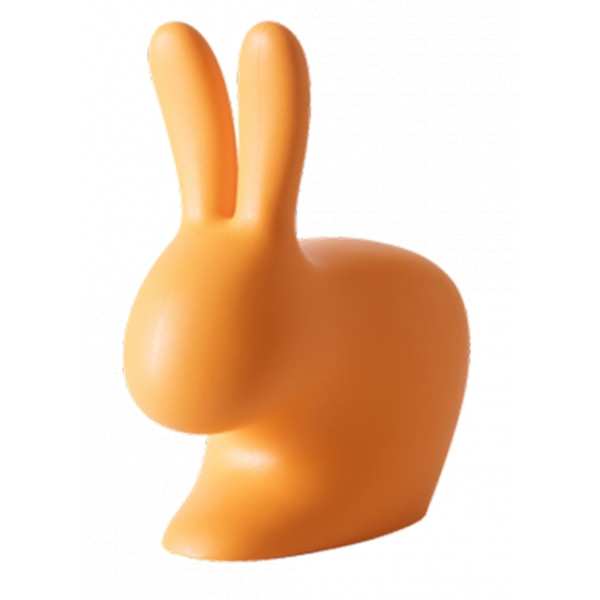 Qeeboo - Rabbit XS Doorstopper - Arancione - Qeeboo by Stefano Giovannoni - Arredamento - Casa