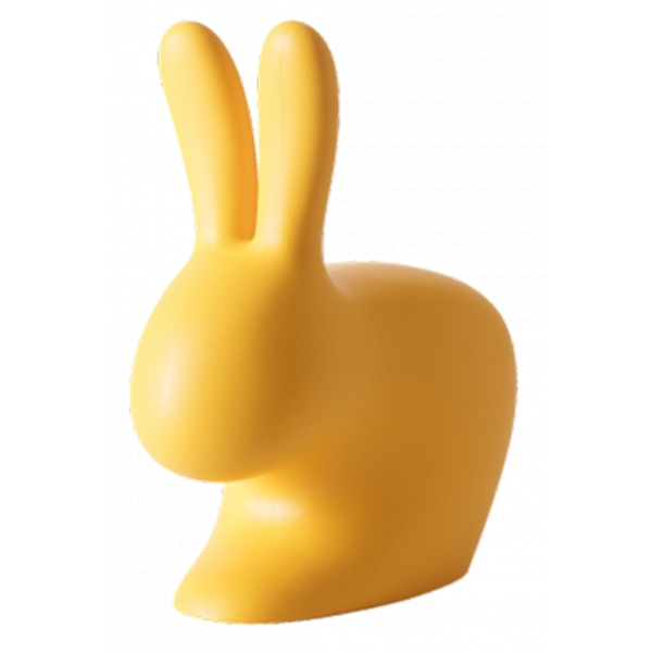 Qeeboo - Rabbit XS Doorstopper - Yellow - Qeeboo by Stefano Giovannoni - Furniture - Home