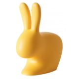 Qeeboo - Rabbit XS Doorstopper - Yellow - Qeeboo by Stefano Giovannoni - Furniture - Home