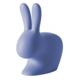 Qeeboo - Rabbit XS Doorstopper - Azzurro - Qeeboo by Stefano Giovannoni - Arredamento - Casa