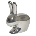 Qeeboo - Rabbit Chair Baby Metal Finish - Silver - Qeeboo Chair by Stefano Giovannoni - Furniture - Home