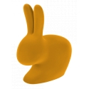 Qeeboo - Rabbit Chair Velvet Finish - Oro Scuro - Sedia Qeeboo by Stefano Giovannoni - Arredamento - Casa