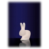 Qeeboo - Rabbit Small Lamp - Bianco - Lampada da Terra Qeeboo by Stefano Giovannoni - Illuminazione - Casa