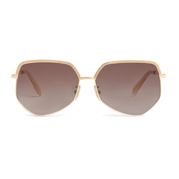 Celine metal cheap frame sunglasses