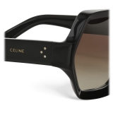 Céline - Occhiali da Sole Oversize in Acetato - Nero - Occhiali da Sole - Céline Eyewear