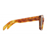 Céline - Square Sunglasses in Acetate - Honey Havana - Sunglasses - Céline Eyewear