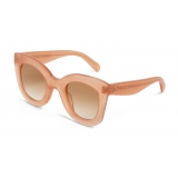 Céline - Occhiali da Sole a Farfalla in Acetato - Rosa Antico Opalescente - Occhiali da Sole - Céline Eyewear