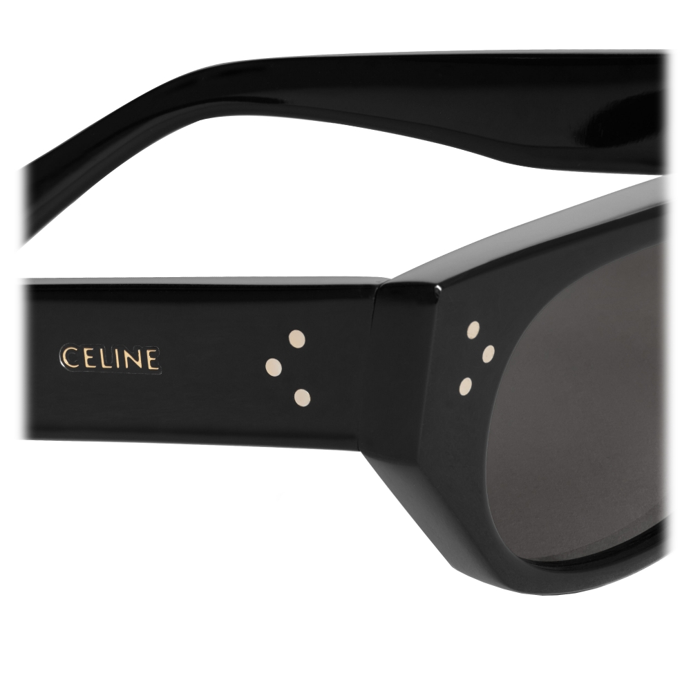 Céline Black Frame 16 Sunglasses in Acetate Black Sunglasses