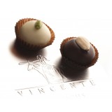 Vincente Delicacies - Paste di Mandorla Sicilia Classiche e al Pistacchio Ricoperte di Cioccolato - Luxor