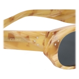 Céline - Occhiali da Sole Black Frame 16 in Acetato - Corno Biondo - Occhiali da Sole - Céline Eyewear
