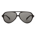 Céline - Black Frame 17 Sunglasses in Acetate with Polarized Lenses - Black - Sunglasses - Céline Eyewear