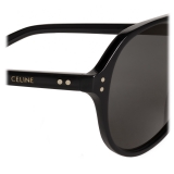 Céline - Black Frame 17 Sunglasses in Acetate with Polarized Lenses - Black - Sunglasses - Céline Eyewear