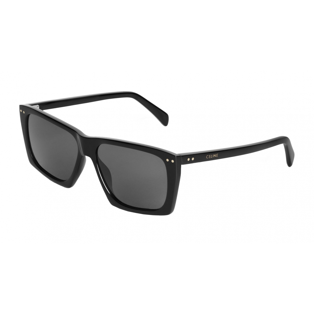 Céline - Black Frame 19 Sunglasses in Acetate - Black - Sunglasses ...
