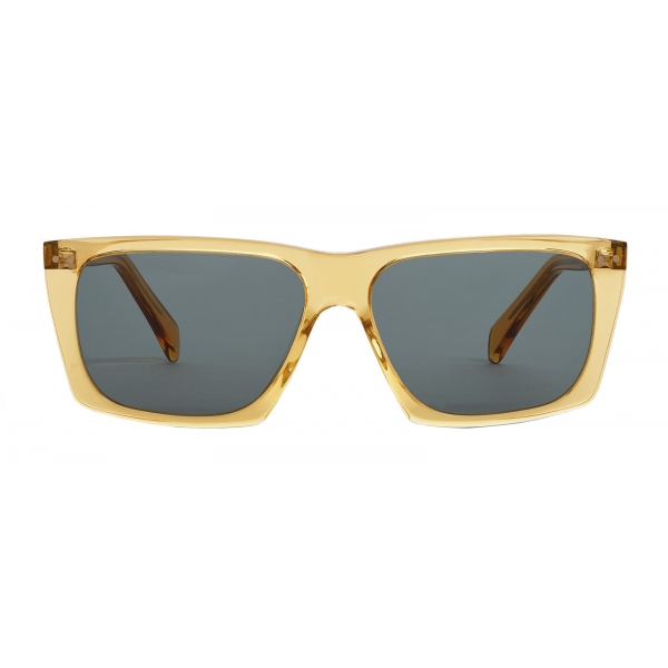 Céline - Black Frame 19 Sunglasses in Acetate - Yellow Transparent - Sunglasses - Céline Eyewear