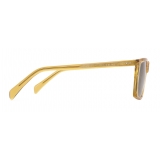 Céline - Black Frame 19 Sunglasses in Acetate - Yellow Transparent - Sunglasses - Céline Eyewear