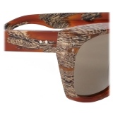 Céline - Black Frame 01 Sunglasses in Acetate - Brown Horn - Sunglasses - Céline Eyewear