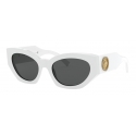 Versace - Sunglasses Medusa Crystal - White - Sunglasses - Versace Eyewear