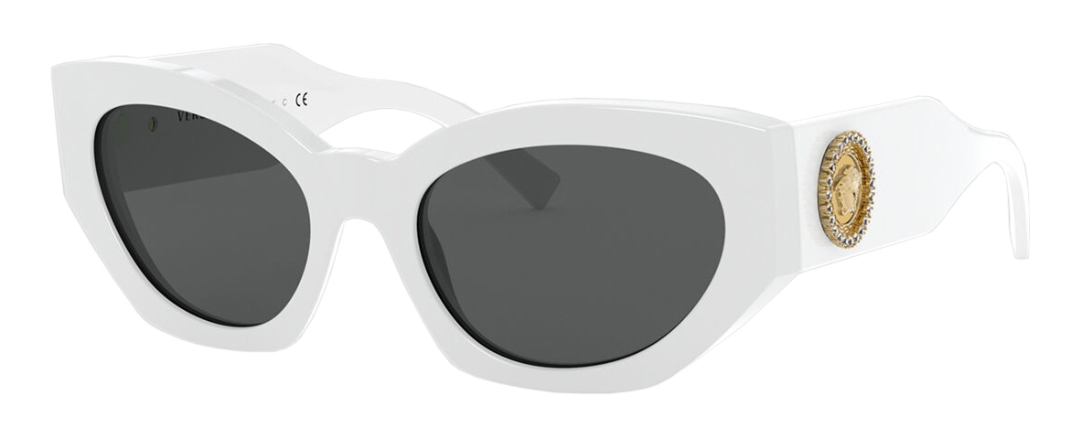 white versace glasses