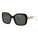 Versace - Sunglasses Signature Medusa Square - Black Gold - Sunglasses - Versace Eyewear